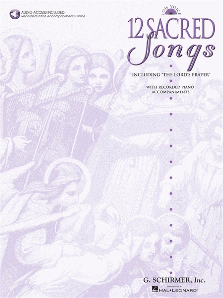 12 Sacred Songs - Low Voice Low Voice scores gallery preview page 1