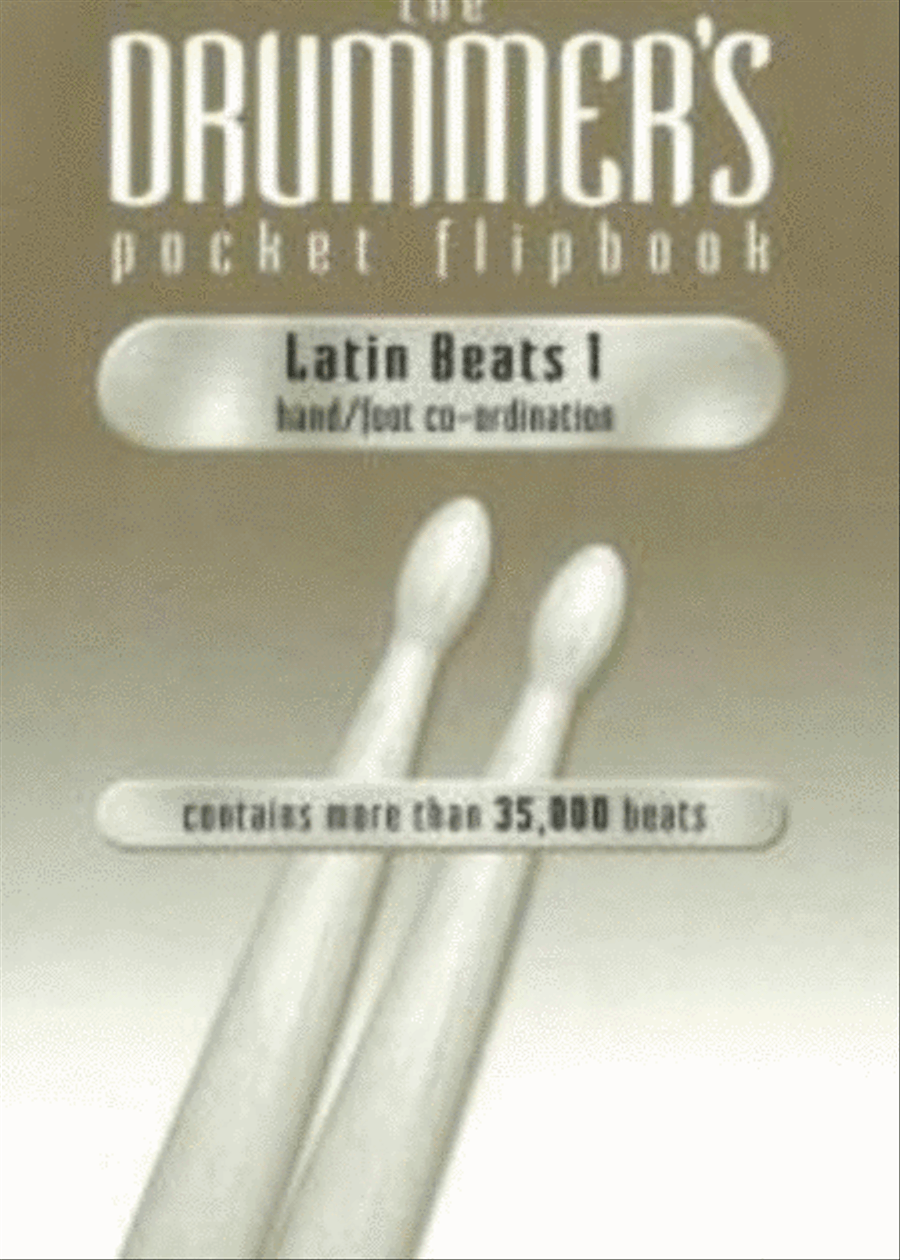 The Drummers Flipbook:Latin Beats 1 Drums scores gallery preview page 1