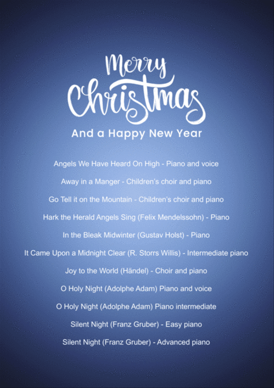 The Christmas Songbook: A piano solo or piano and voice collection Piano, Vocal, Guitar scores gallery preview page 2