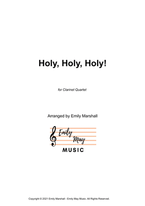 Holy, Holy, Holy! (for Clarinet Quartet)