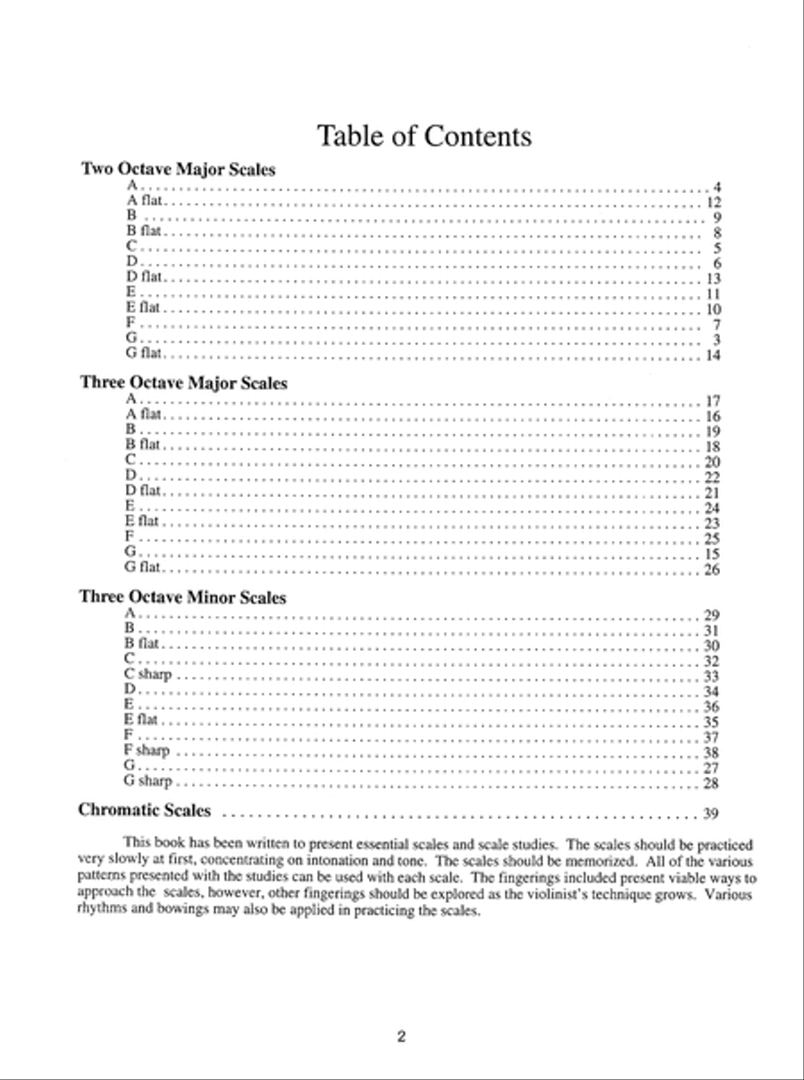 Essential Scales and Studies for Violin, Level 1 String Methods scores gallery preview page 3