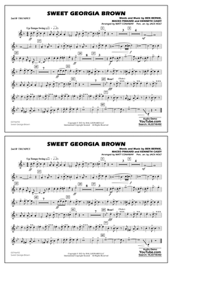 Sweet Georgia Brown (arr. Matt Conaway & Jack Holt) - 2nd Bb Trumpet