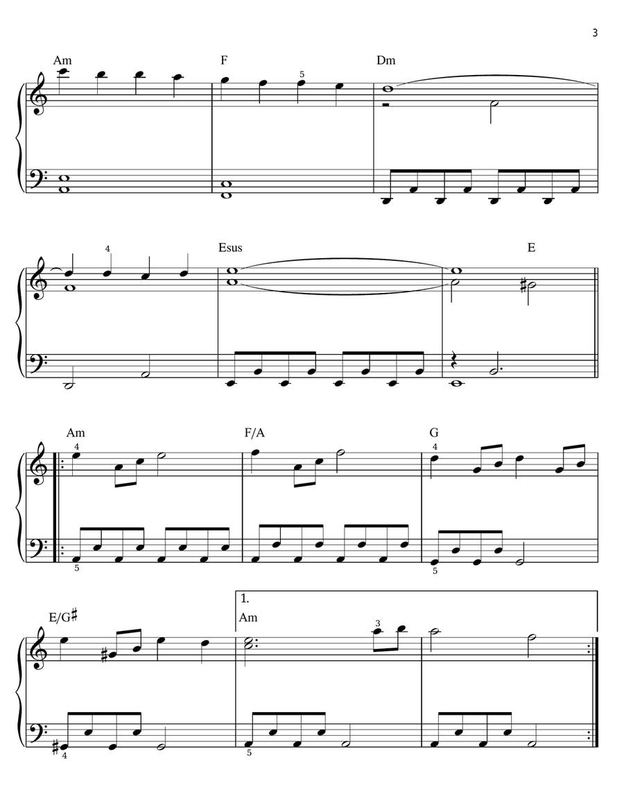 New Moon (The Meadow) Voice scores gallery preview page 3