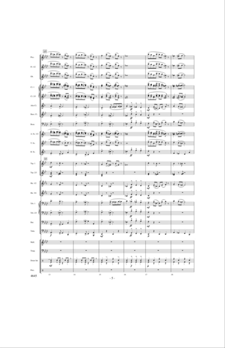 New York: 1927 Concert Band scores gallery preview page 4
