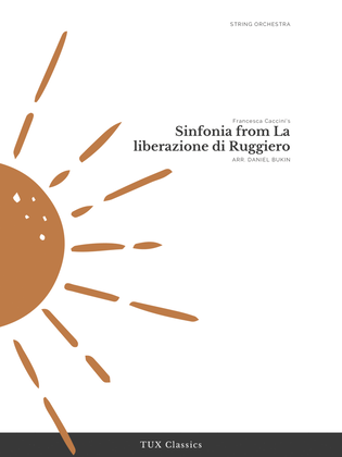 Book cover for Sinfonia from La liberazione di Ruggiero