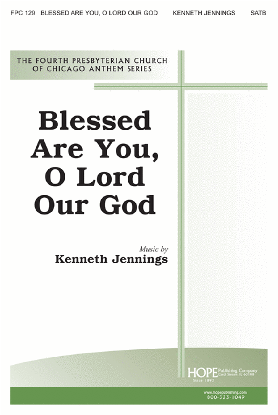 Blessed Are You, O Lord Our God 4-Part scores gallery preview page 1