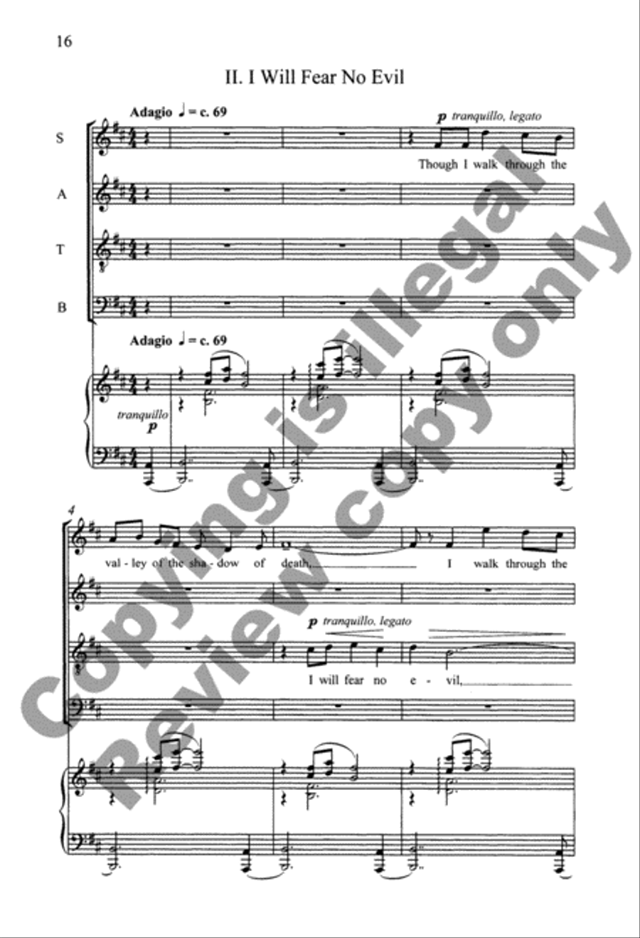 A Song Without Words Organ scores gallery preview page 10