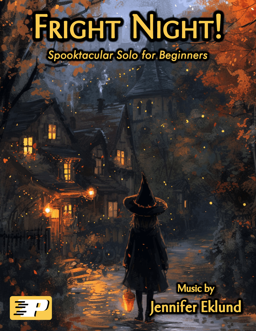 Book cover for Fright Night! (Beginner Solo with Teacher Duet)