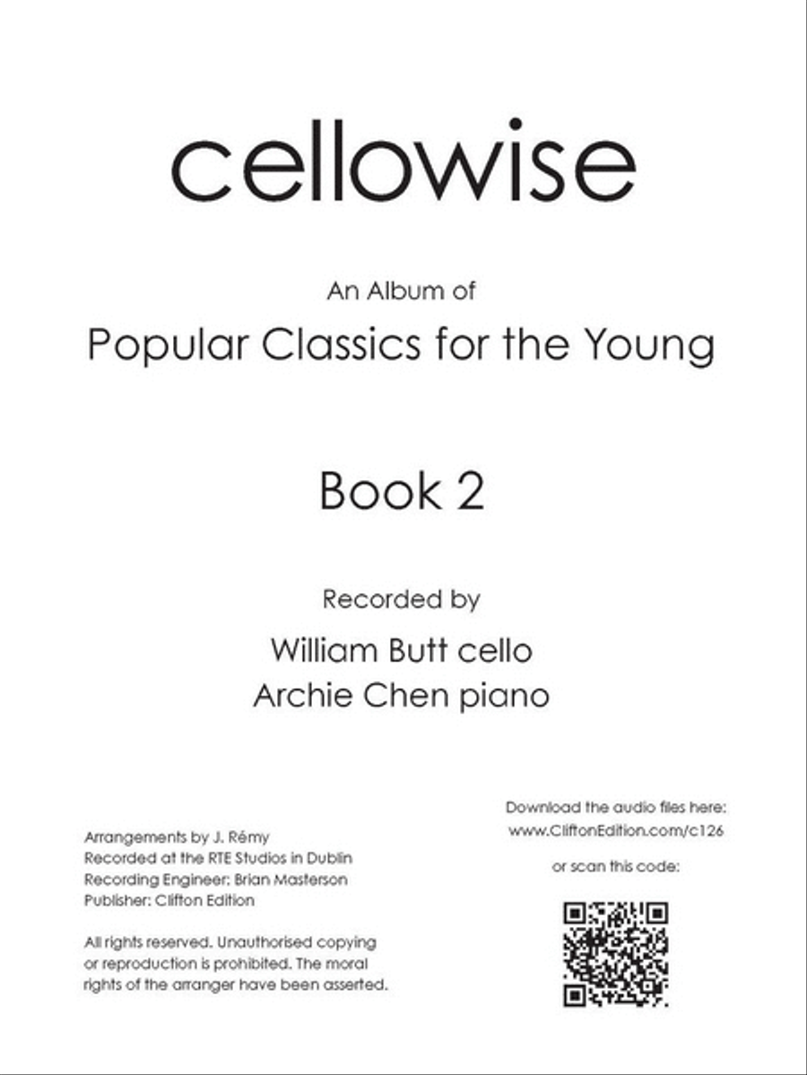 Cellowise Book 2 Piano Accompaniment scores gallery preview page 2
