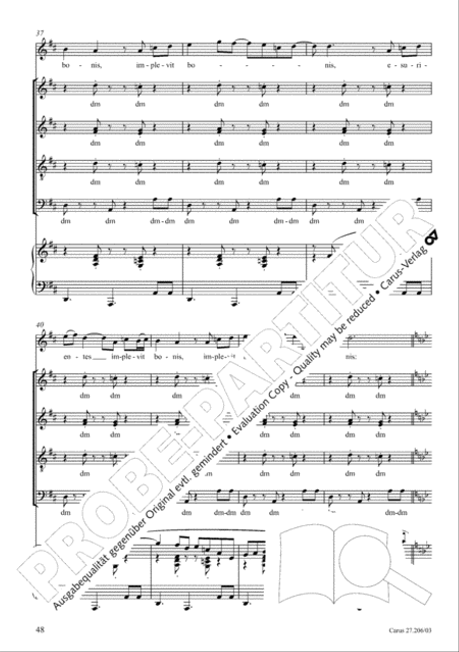 Magnificat Magnificat 4-Part scores gallery preview page 49