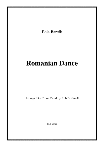 Romanian Dance (Bartok) - Brass Band image number null