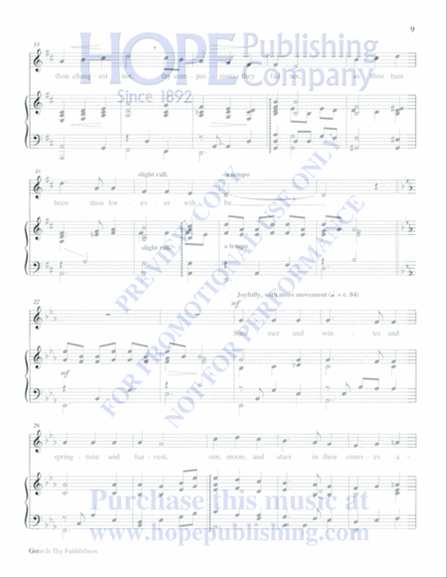 Seven Sacred Vocal Solos Seven Sacred Vocal Solos High Voice scores gallery preview page 12