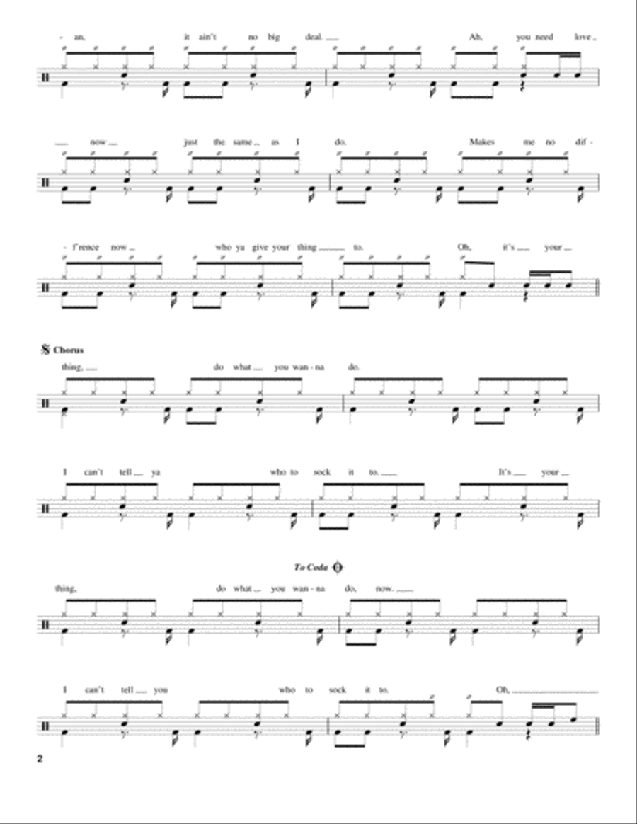 It's Your Thing It's Your Thing Drum Set scores gallery preview page 2
