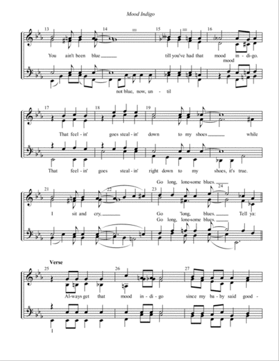 Mood Indigo Mood Indigo SSAA scores gallery preview page 2