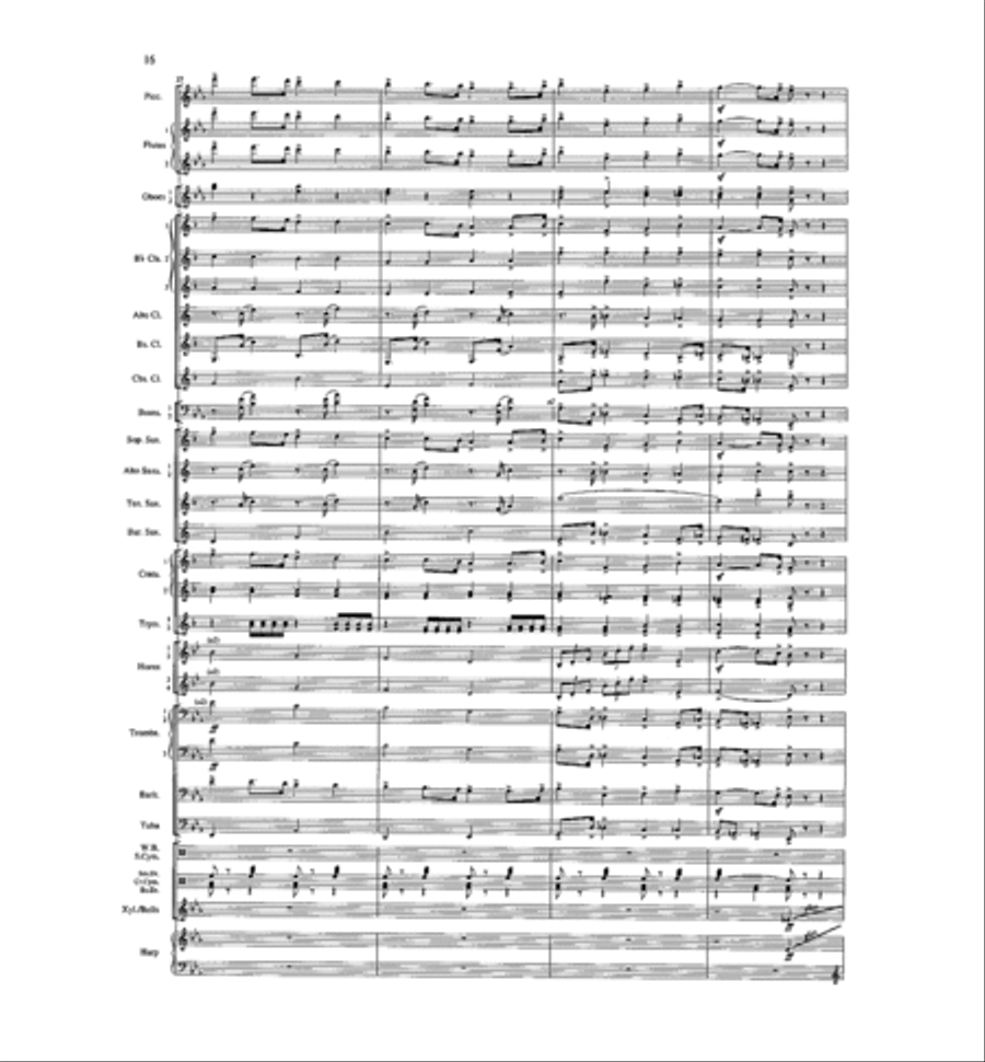Country Gardens Concert Band scores gallery preview page 11