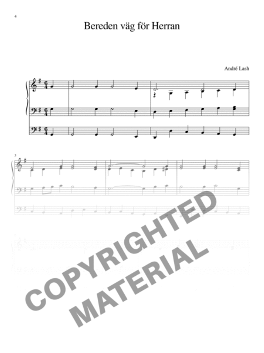 30 Reharmonizations for Organ Organ Solo scores gallery preview page 3