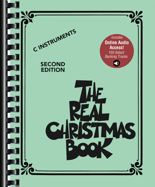 Book cover for The Real Christmas Book Play-Along – Second Edition