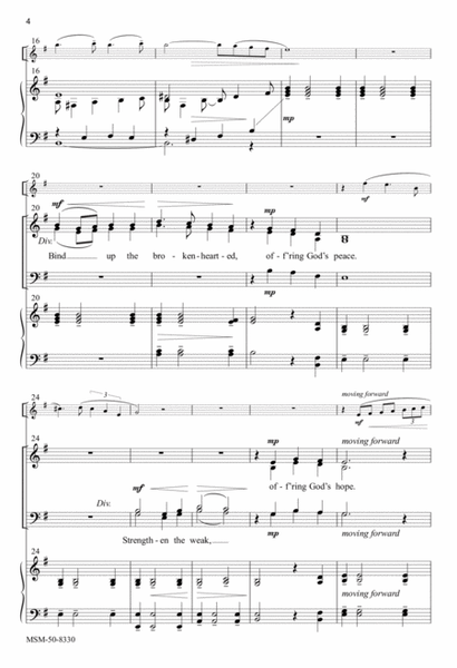 What Does the Lord Require of You? (Downloadable Choral Score)