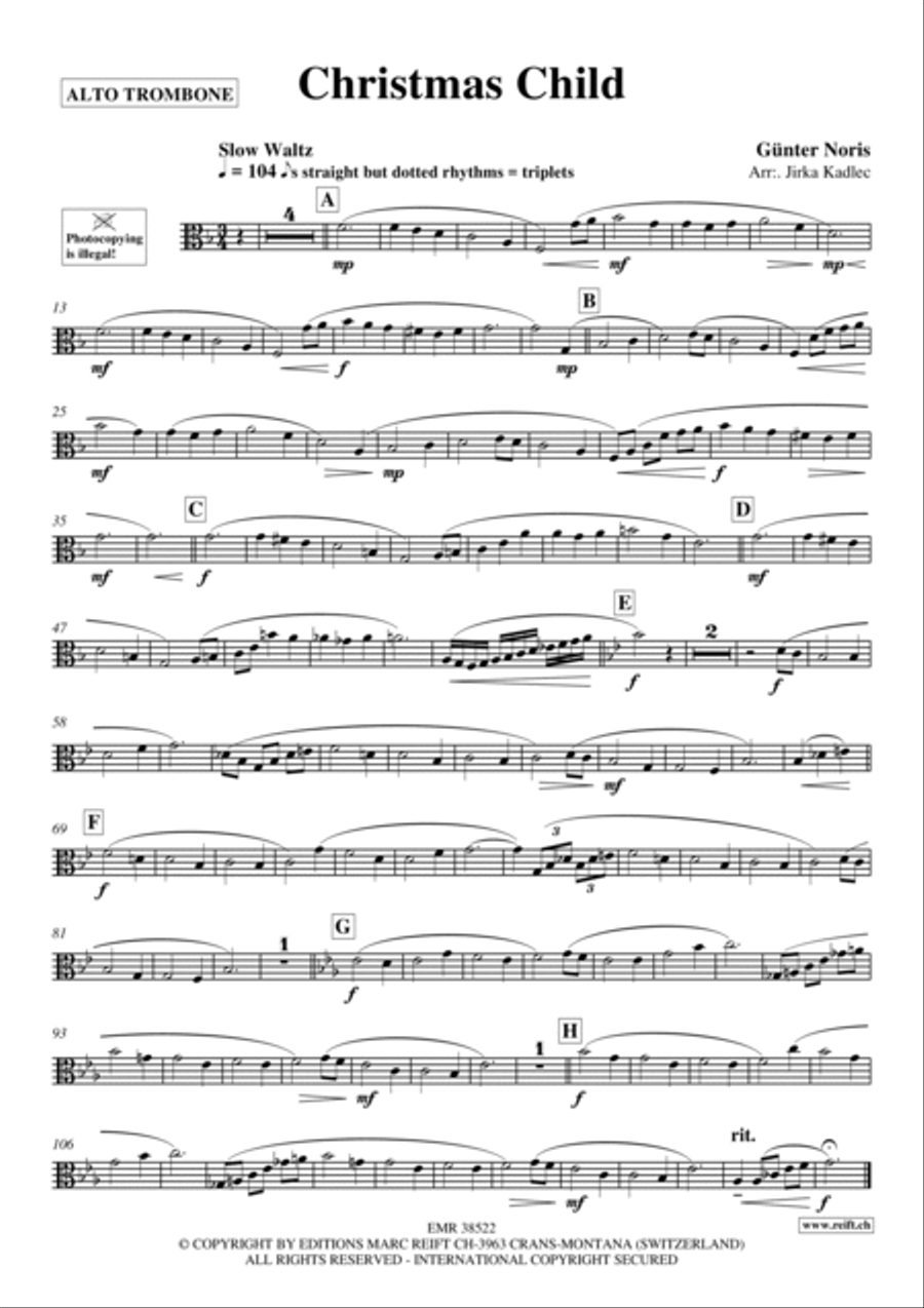 Christmas Child Christmas Child Piano Accompaniment scores gallery preview page 2