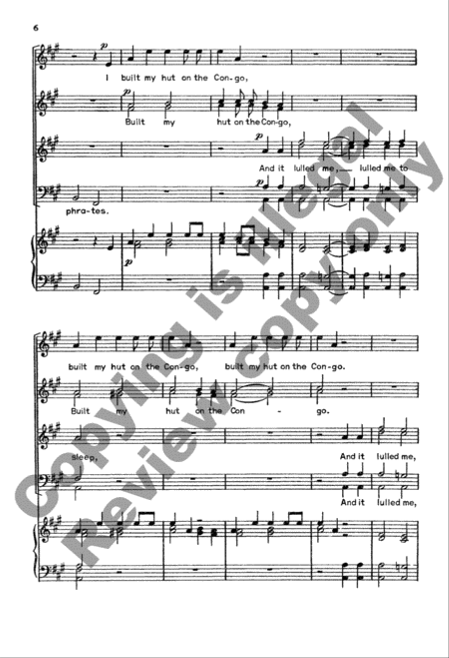 I've Known Rivers Divisi scores gallery preview page 7