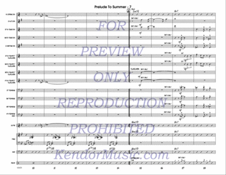 Prelude To Summer Choir scores gallery preview page 8