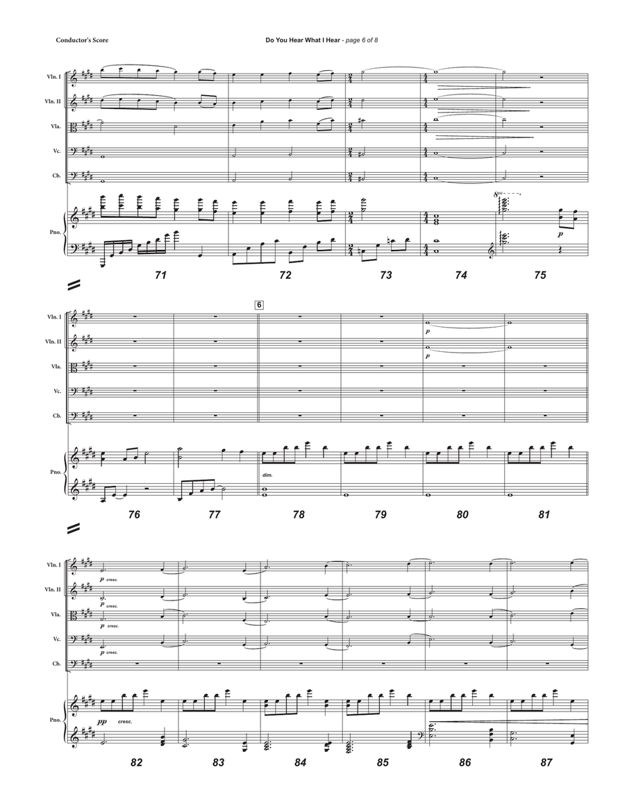 Do You Hear What I Hear Do You Hear What I Hear Small Ensemble scores gallery preview page 6