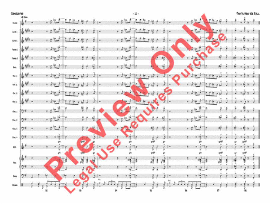 That's How We Roll Jazz Ensemble scores gallery preview page 14
