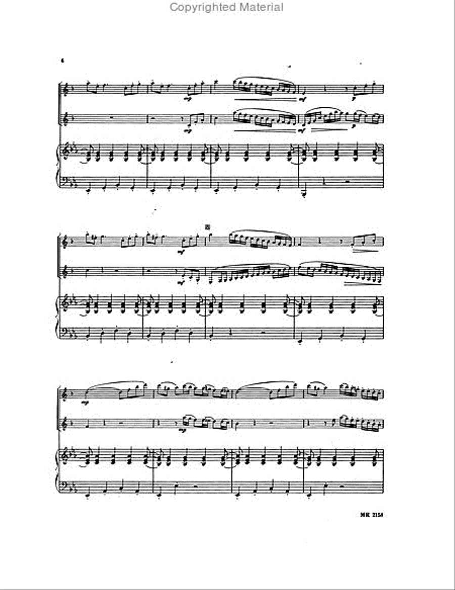 Concerto in Eb Op. 91 Violin scores gallery preview page 3