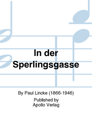 Book cover for In der Sperlingsgasse