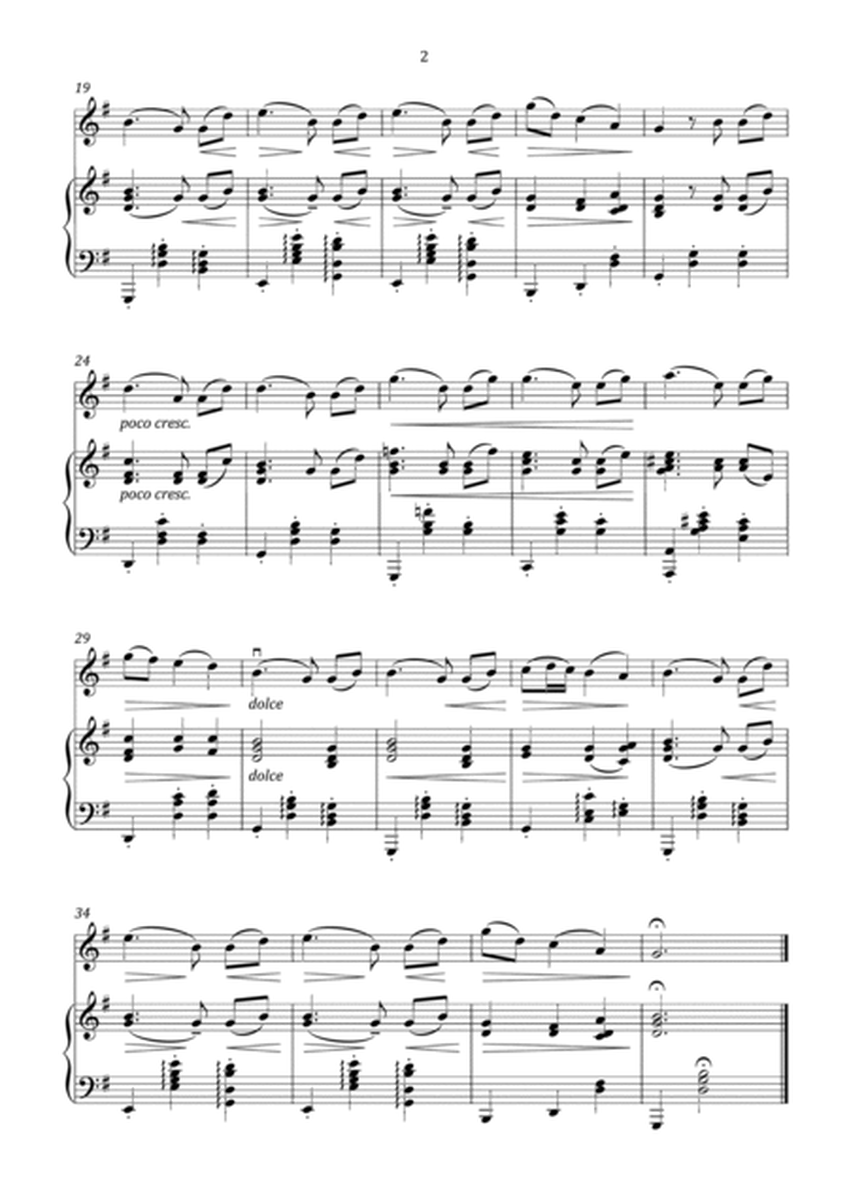 J. Brahms - Waltz No. 15 in G Major - Easy image number null