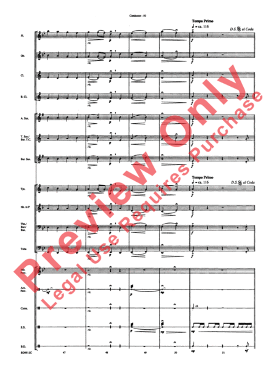 Dialogues Dialogues Concert Band scores gallery preview page 12