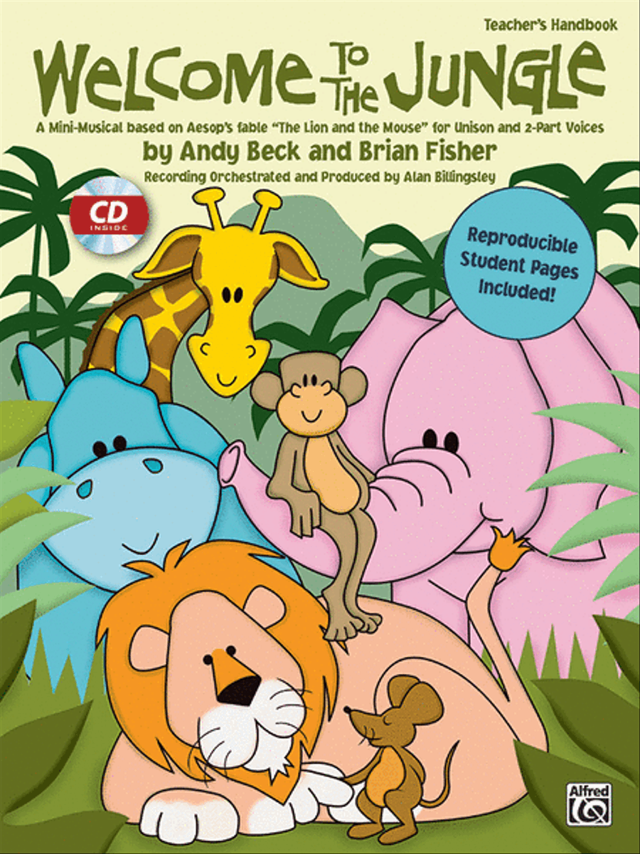 Welcome to the Jungle - CD Kit Unison Choir scores gallery preview page 1