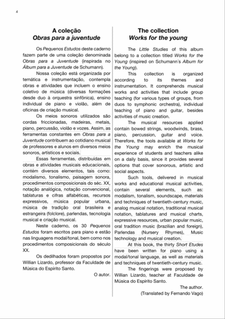 30 pequenos estudos para piano Piano Method scores gallery preview page 5
