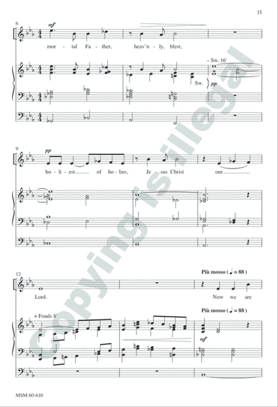 Evensong Unison Choir scores gallery preview page 14