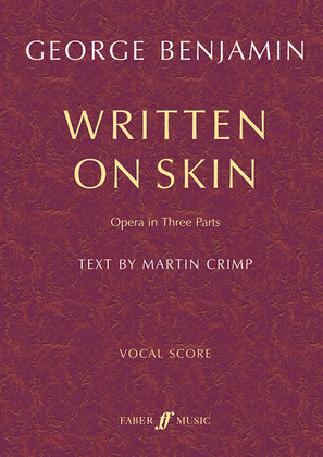 Book cover for Written on Skin
