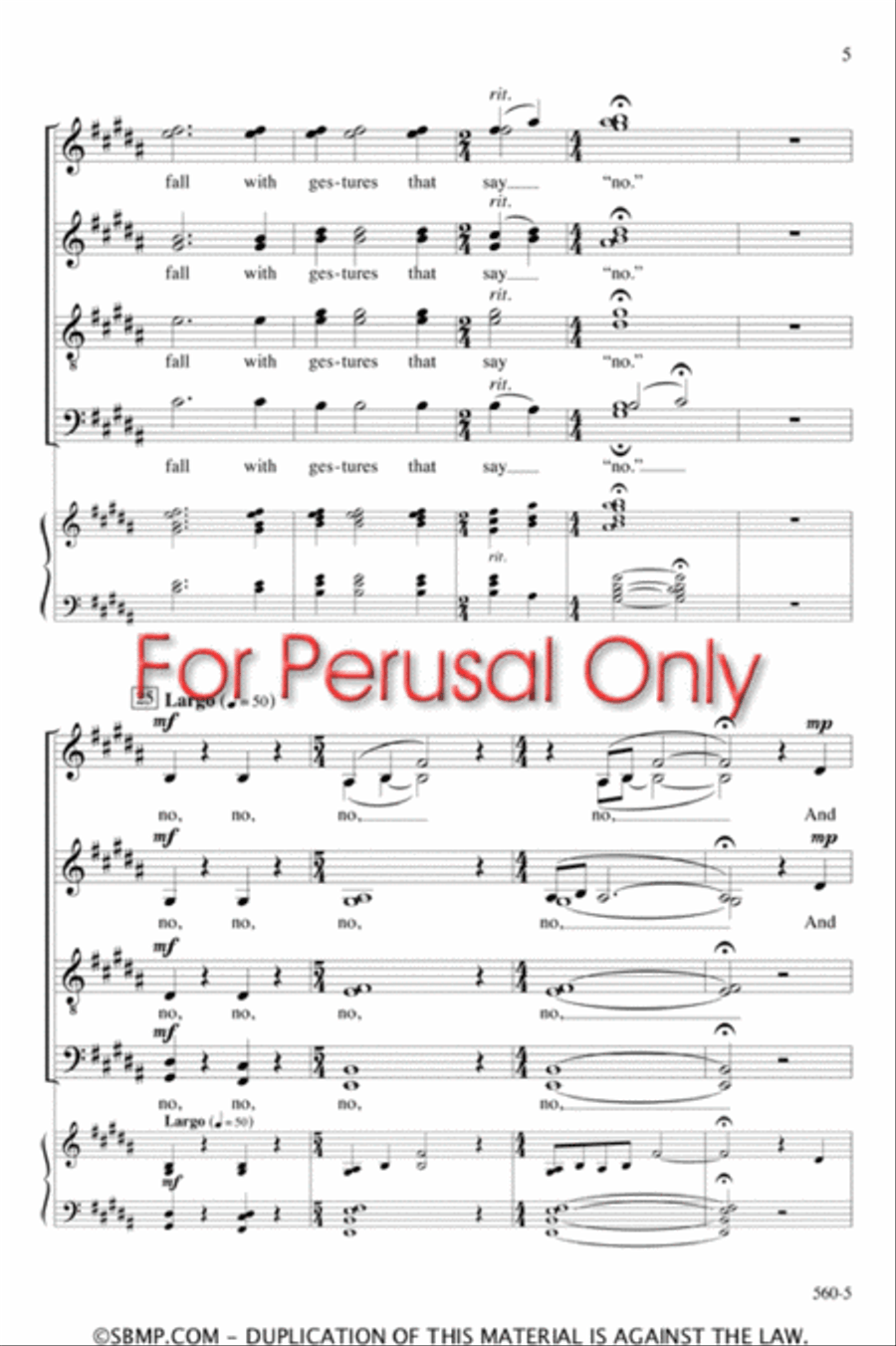 Autumn - SATB divisi Octavo Divisi scores gallery preview page 4