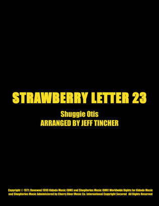 Strawberry Letter 23