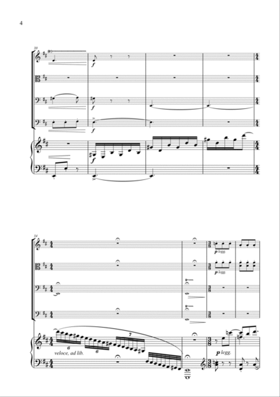 Scarlatti Arrangements Cello scores gallery preview page 4