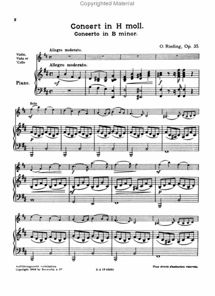 Concerto in B Minor, Op. 35