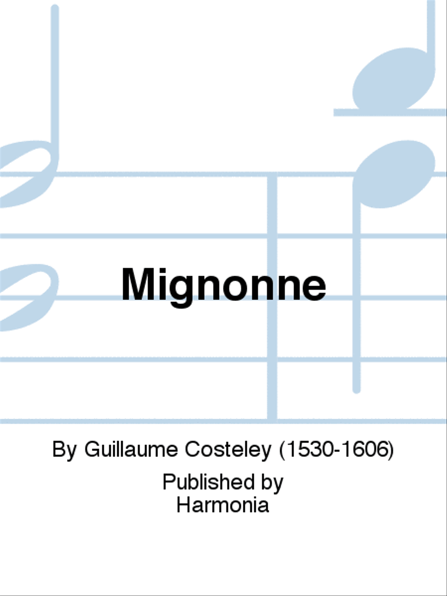 Mignonne Mignonne SSA scores gallery preview page 1