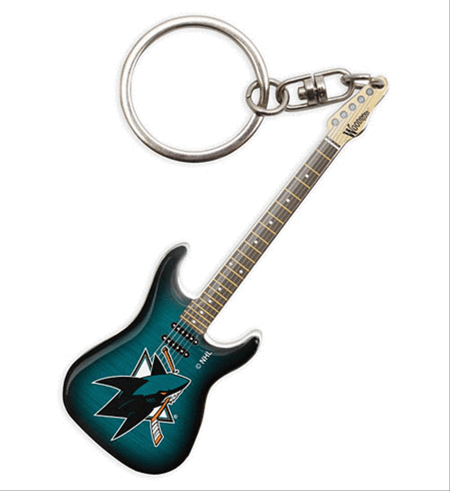 San Jose Sharks Electric Guitar Keychain Electric Guitar scores gallery preview page 2