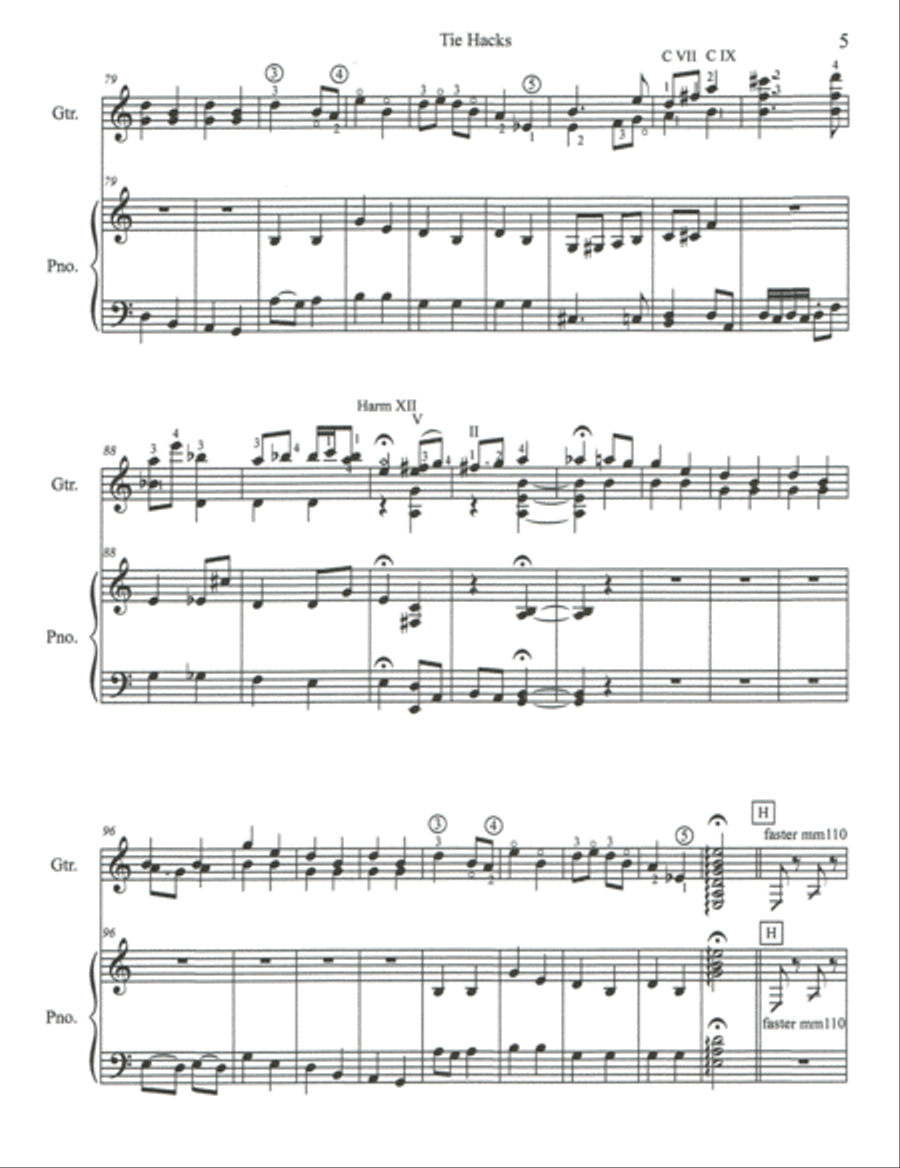 Tie Hacks Acoustic Guitar scores gallery preview page 6