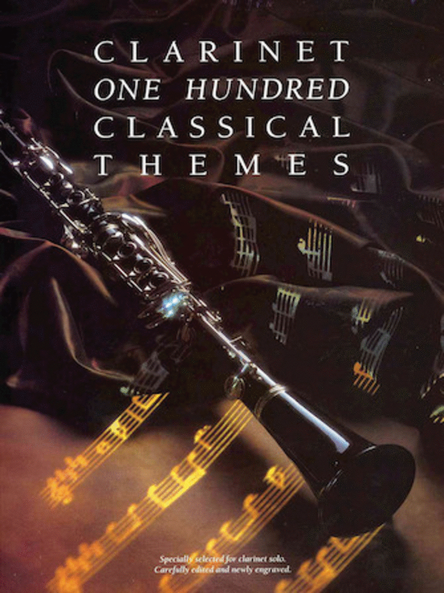 100 Classical Themes for Clarinet Clarinet Solo scores gallery preview page 1