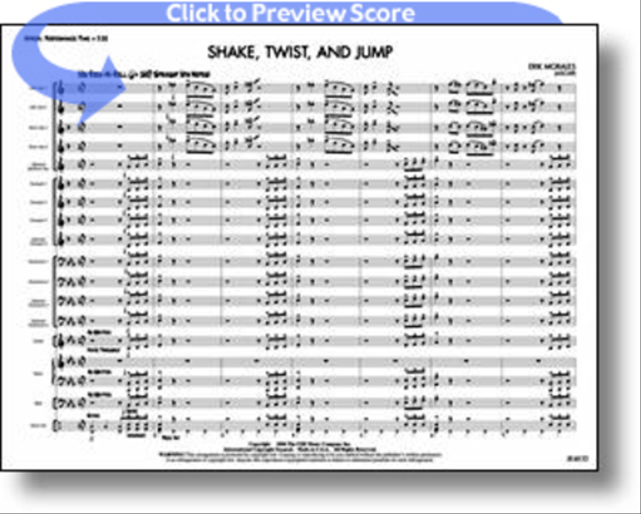Shake, Twist, and Jump Jazz Ensemble scores gallery preview page 1