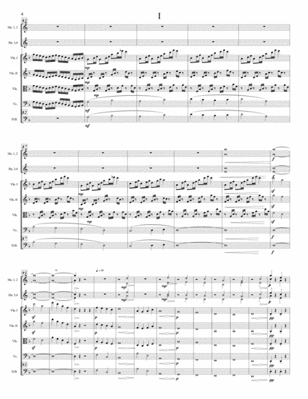 Symphony No. 3 For Strings And Horns (score only)