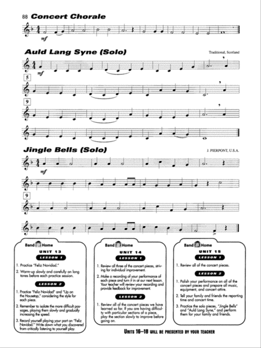 Band Expressionsa,,C/, Book One: Student Edition Concert Band Methods scores gallery preview page 2