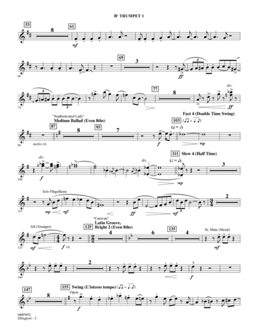 Ellington! (arr. Stephen Bulla) - Bb Trumpet 1