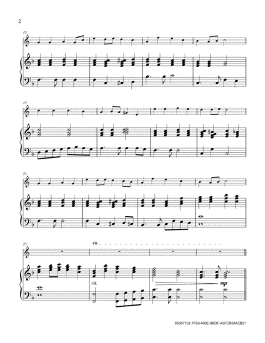 Love Divine, All Loves Excelling Horn scores gallery preview page 2