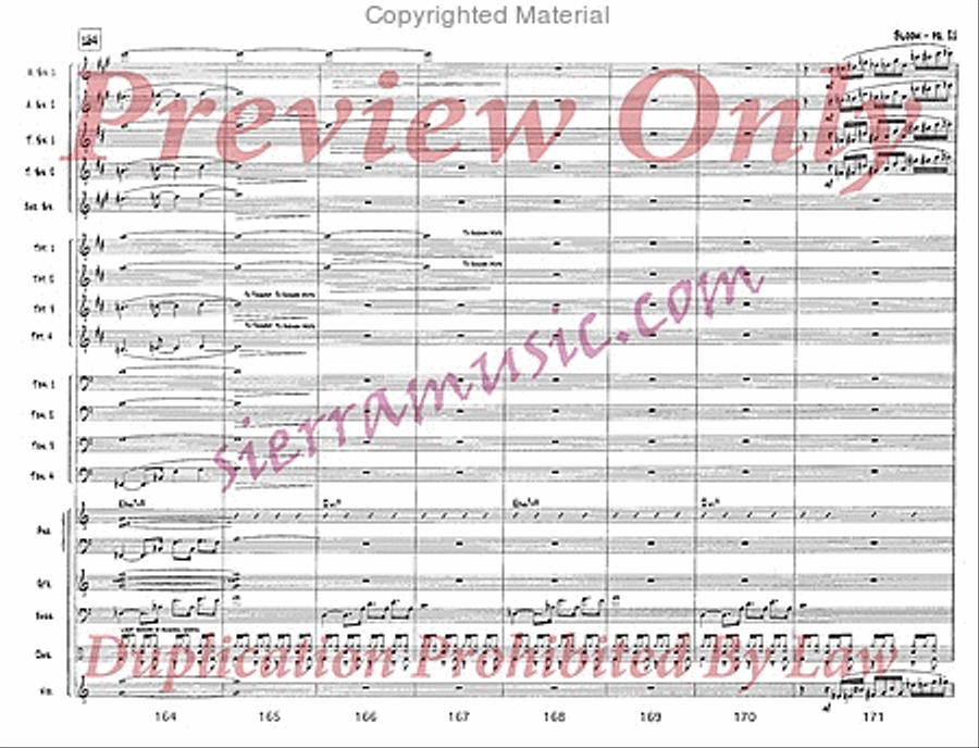 Bloom Jazz Ensemble scores gallery preview page 22