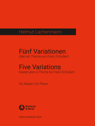 Book cover for 5 Variations